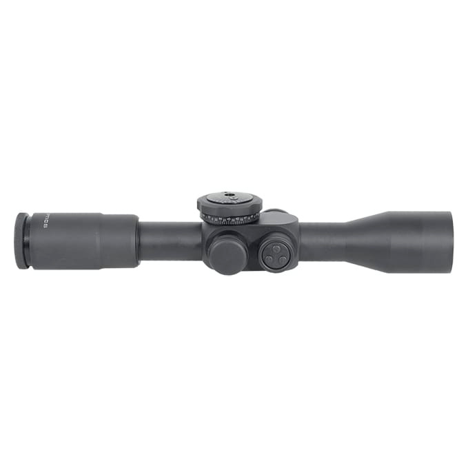 US Optics ST-10MOA 10x37 mm; 30MM Tube; Digital Red FFP MOA Scale Type 1 Reticle; 90 Click EREK Elevation Knob & US#1 Windage Knob with 1/4 IPHY Adj - 