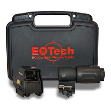 EOTech EXPS 3 with L-3 EOTech magnifier, Comes in Hard Case, In Excellent Condition-UA373 - 