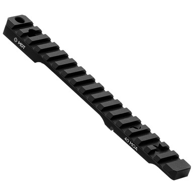 MDT Tikka T3x 40MOA Picatinny Scope Base 106645-BLK - MDT
