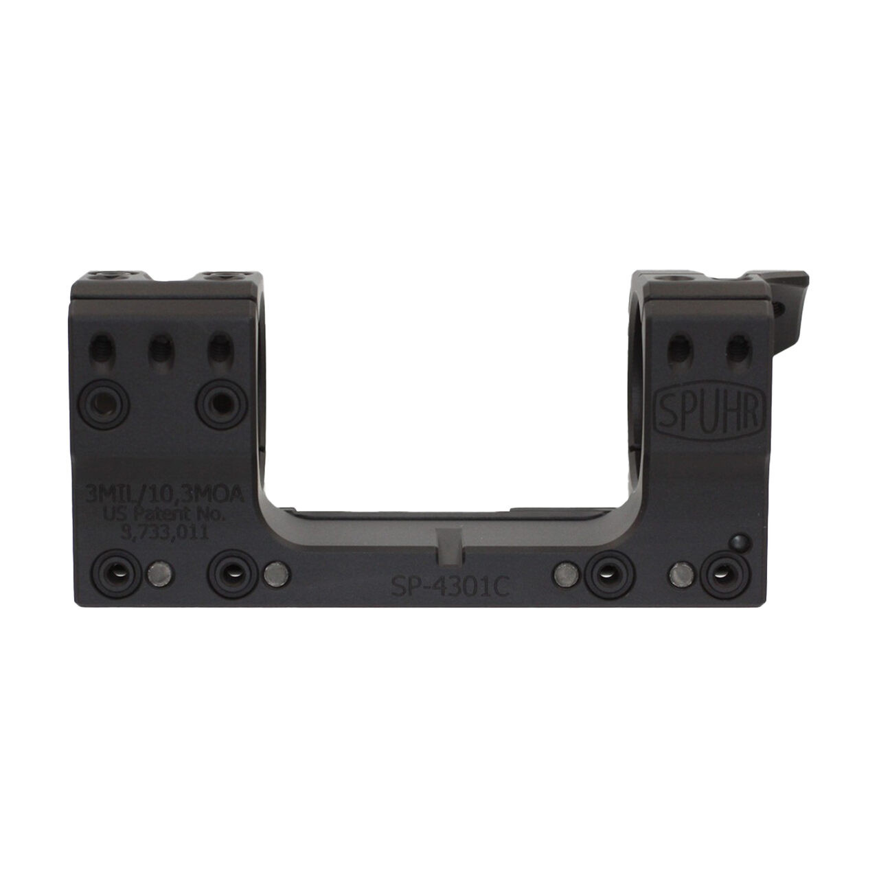 Spuhr Steel Side Clamp Picatinny Scope Mount 34mm H30mm/1.18" 3MIL PIC Gen3 SP-4301CM - Spuhr