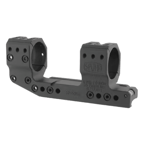 Spuhr Steel Side Clamp Picatinny Cantilever Scope Mount 35mm H38mm/1.5" 0MIL/0MOA PIC SP-5016M - Spuhr