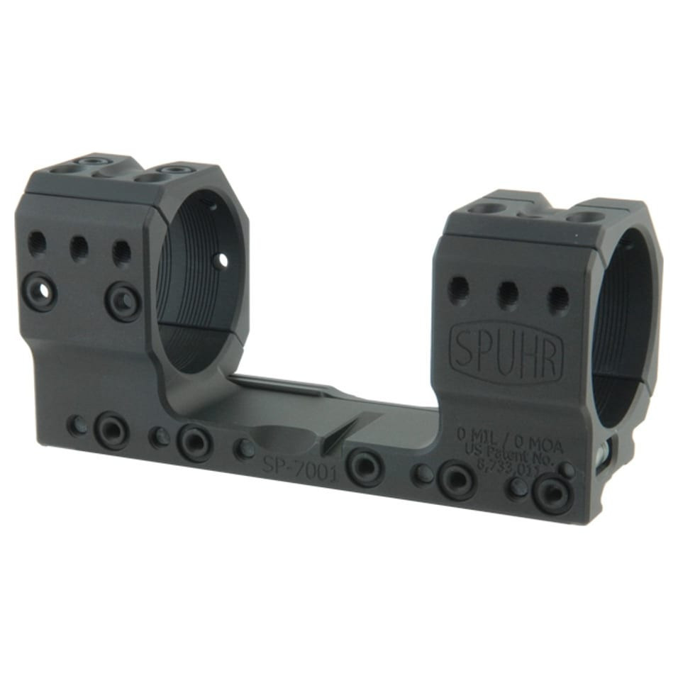 Spuhr Steel Side Clamp Picatinny Scope Mount 40mm H30mm/1.18" 0MIL/0MOA PIC SP-7001M - Spuhr