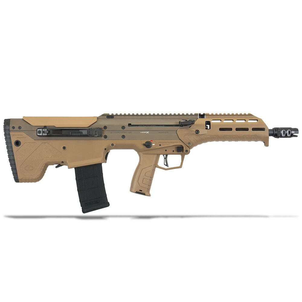Desert Tech MDRx Semi FDE FE Rifle 16" barrel , 7.62 /.308 Win and mantis handguard and integrated bipod / surefire muzzle brake UA3089