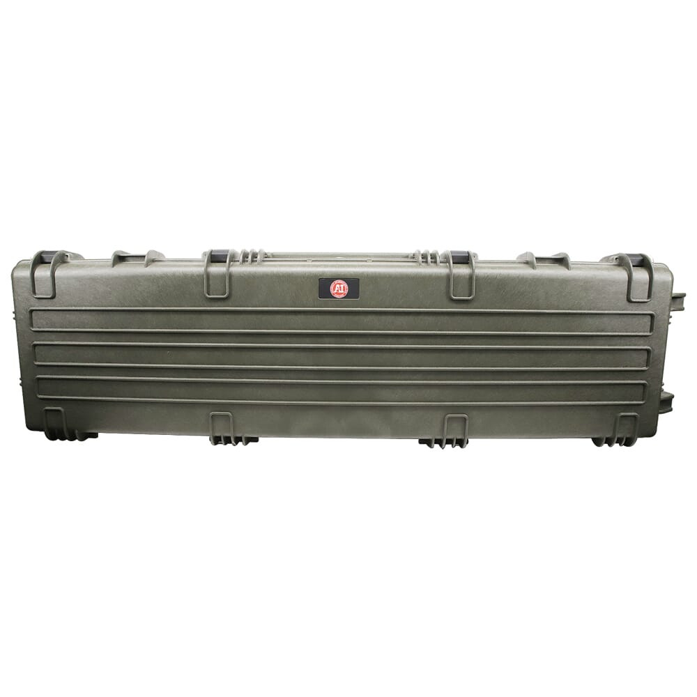 Accuracy International TRANSIT CASE Explorer Plastic Fitted for AX Rifle Green 6980GR Display Model, Some Minor Scratches On Case UA3091 - USED/MISC