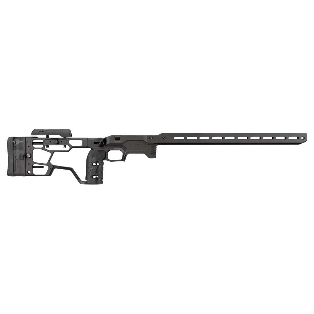 MDT ACC Tikka T3 SA RH Blk Chassis System 106826-BLK in Black - MDT