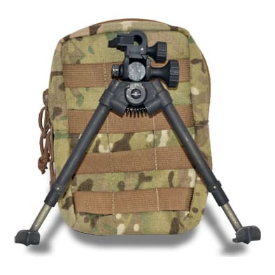 Versa Pod 9-12" Adjustable Height Bipod Battle Pack w/Rubber Feet, Ski Feet and Raptor Feet - Excellent Condition UA372 - USED/MISC