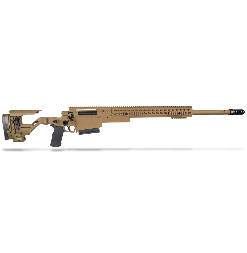 Accuracy International AXSR Folding Rifle .300 Win Mag Dark Earth 26" 3/4"-24 w/Brake SR30W26MDE - Accuracy International