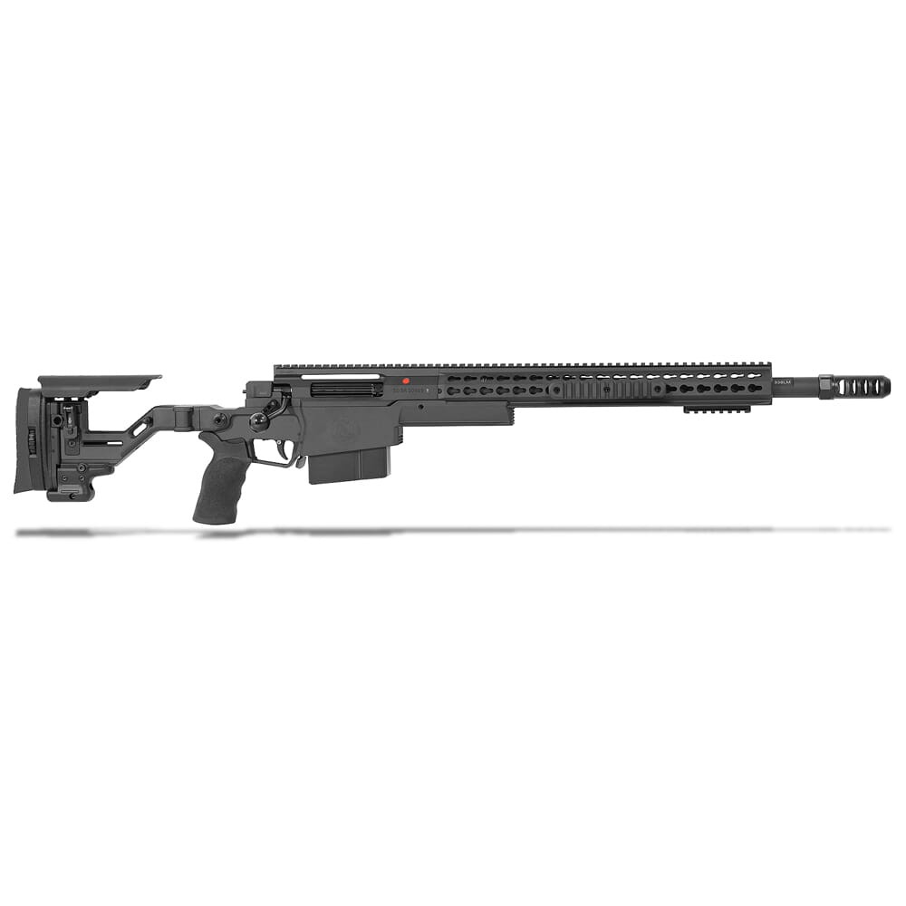 Accuracy International AXSR Folding Rifle .338 Lapua Mag Black 20" 3/4"-24 w/Brake SR38L20MBL - Accuracy International