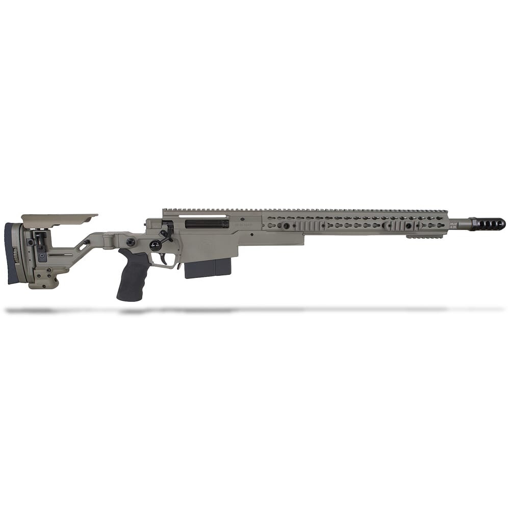 Accuracy International AXSR Folding Rifle .338 Lapua Mag Elite Sand 20" 3/4"-24 w/Brake SR38L20MES - Accuracy International