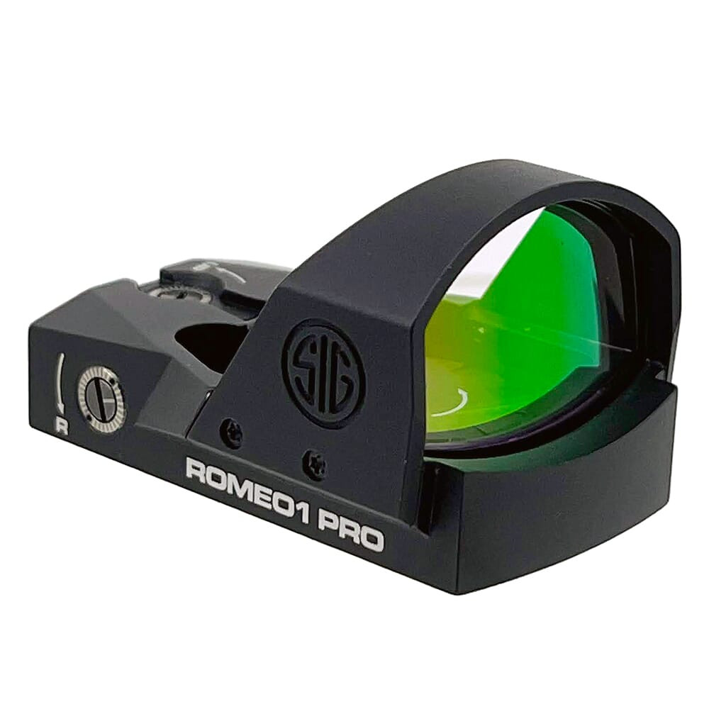 Sig Sauer ROMEO1PRO 3 MOA 1.0 MOA Adjust Steel Shroud Reflex Sight SOR1P100 - Light Scratch on Battery Cap UA4034 - 