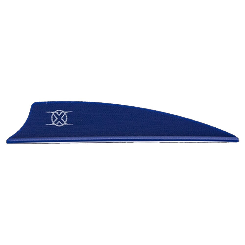 Bohning Archery Bohning X Vane 2.25" Shield Cut Blue 36pk 10771BL225 - Bohning Archery