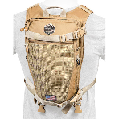 Alaska Guide Creations Stalker - Coyote Brown Hydration Pack STK-CB - Alaska Guide Creations