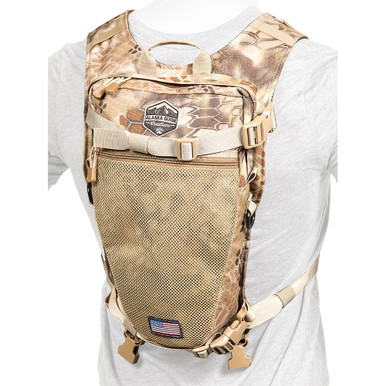 Alaska Guide Creations Stalker - Kryptek Highlander Hydration Pack STK-KRY - Alaska Guide Creations