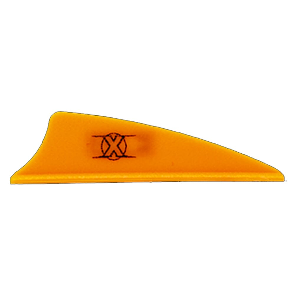 Bohning Archery Bohning X Vane 1.5" Shield Cut Neon Orange 100pk 10772NO15 - Bohning Archery
