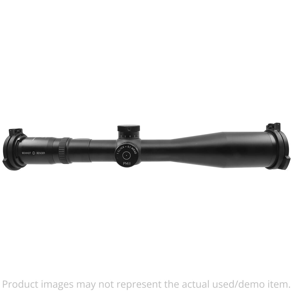 Schmidt Bender PM II 4-16x50 L/P Gen II XL MRAD ST CCW Riflescope SRP041650-BGXRSC - SN#355593 wi/Tbrx Caps, Lt Ring Marks, Some Marks on - 