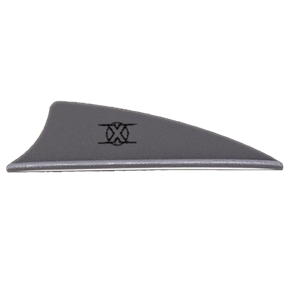 Bohning Archery Bohning X Vane1.75" Shield Cut Silver 100pk 10772SL175 - Bohning Archery