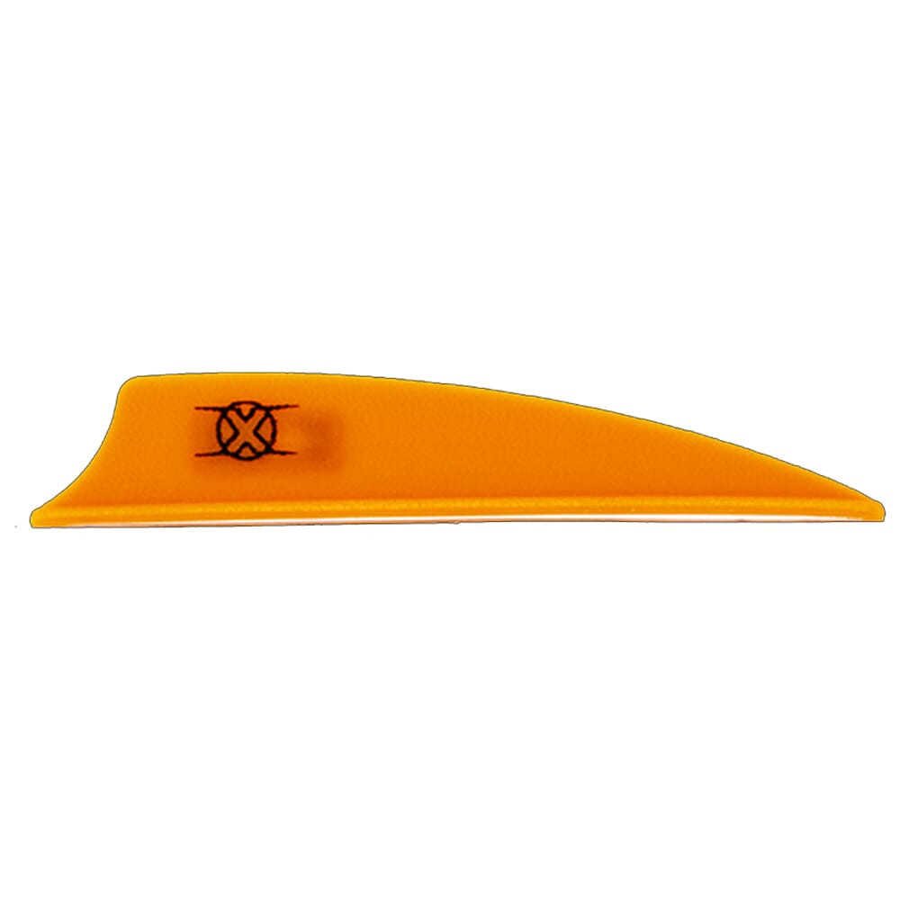 Bohning Archery Bohning X Vane 2.25" Shield Cut Neon Orange 1000pk 10773NO225 - Bohning Archery