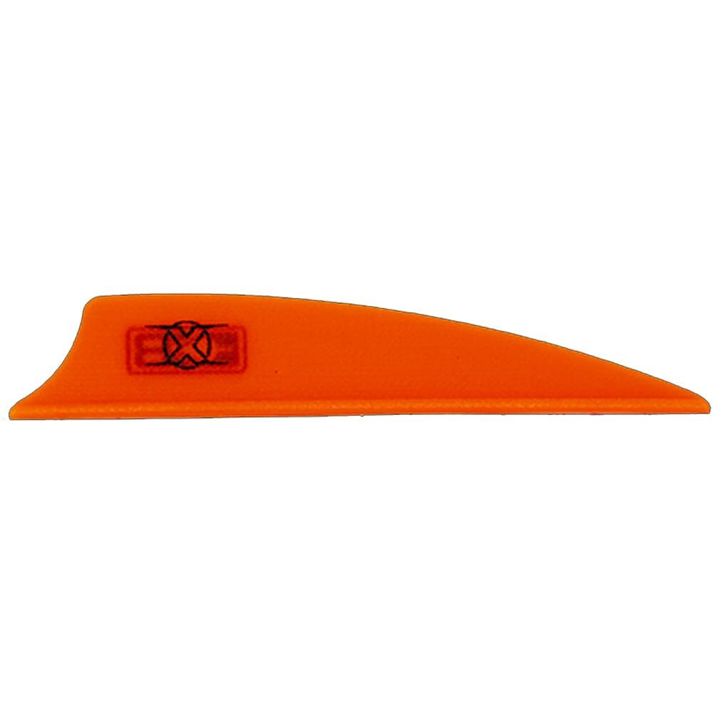Bohning Archery Bohning X Vane 2.25" Shield Cut Neon Red 1000pk 10773NR225 - Bohning Archery