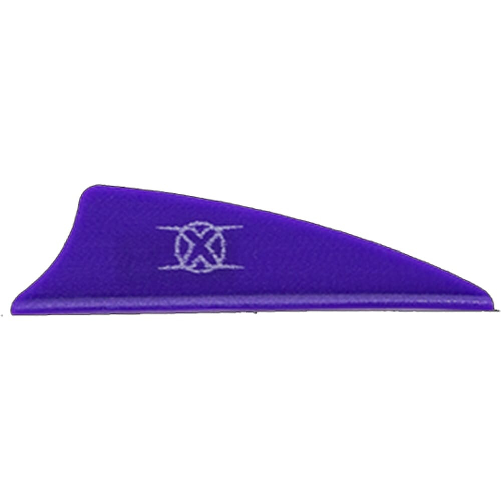 Bohning Archery Bohning X Vane 1.5" Shield Cut Purple 1000pk 10773PU15 - Bohning Archery