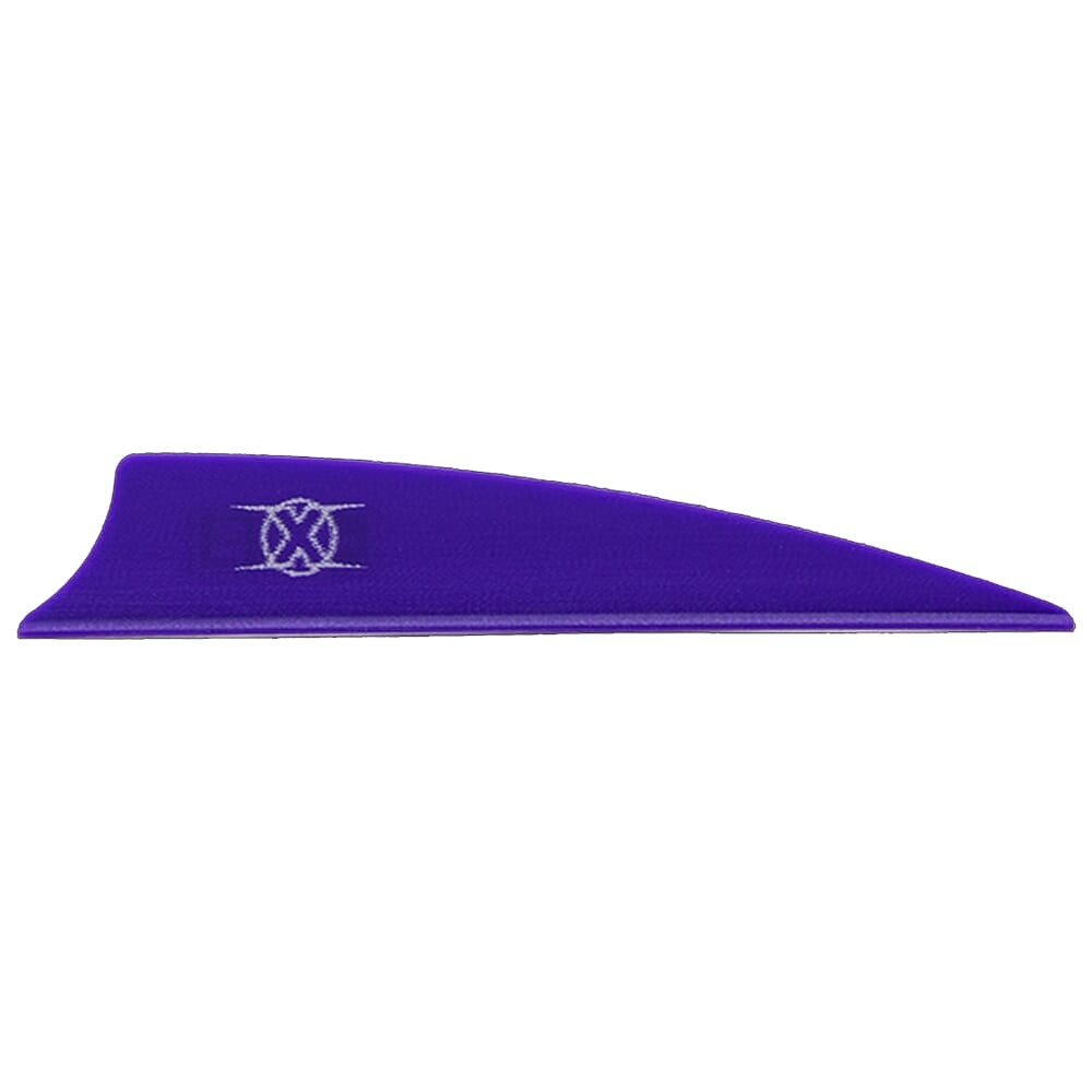 Bohning Archery Bohning X Vane 3" Shield Cut Purple 1000pk 10773PU3S - Bohning Archery