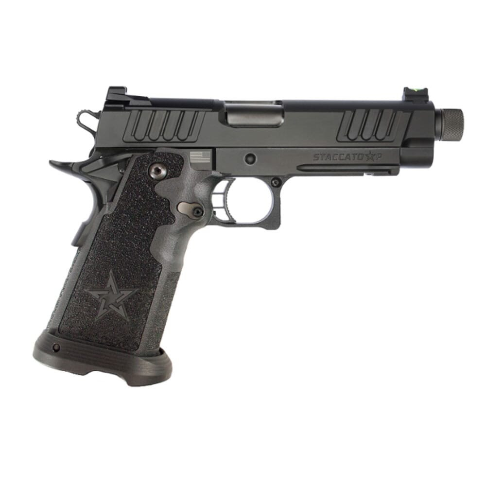 Staccato Two Barrel Packages V2 9mm DLC/DLC TB P Optic ReadyCS Frame 9Mm Dlc Dlc Bull Tac Texture X (2022) Extra Dlc Tb 12-1200-003103-01 - staccato