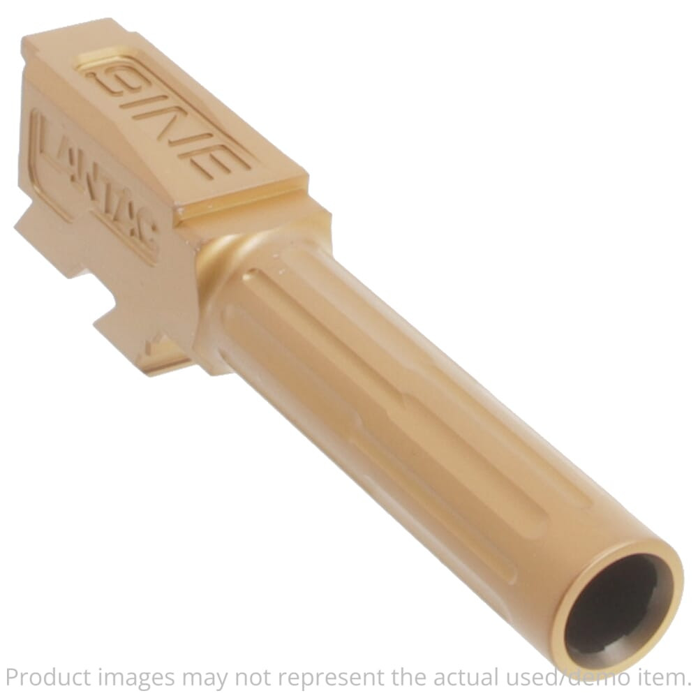 Lantac 9INE Fluted Non-Threaded Bronze Barrel for G43 01-GB-G43-NTH-BRNZ - Store Display Minor Blemishes UA4159 - USED/MISC