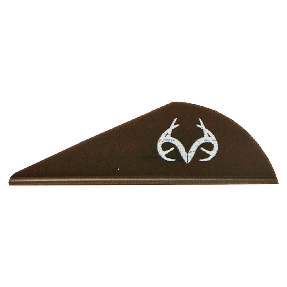 Bohning Archery Bohning Blazer Vane Brown w/Realtree Logo 100pk 10832BRRT2 - Bohning Archery