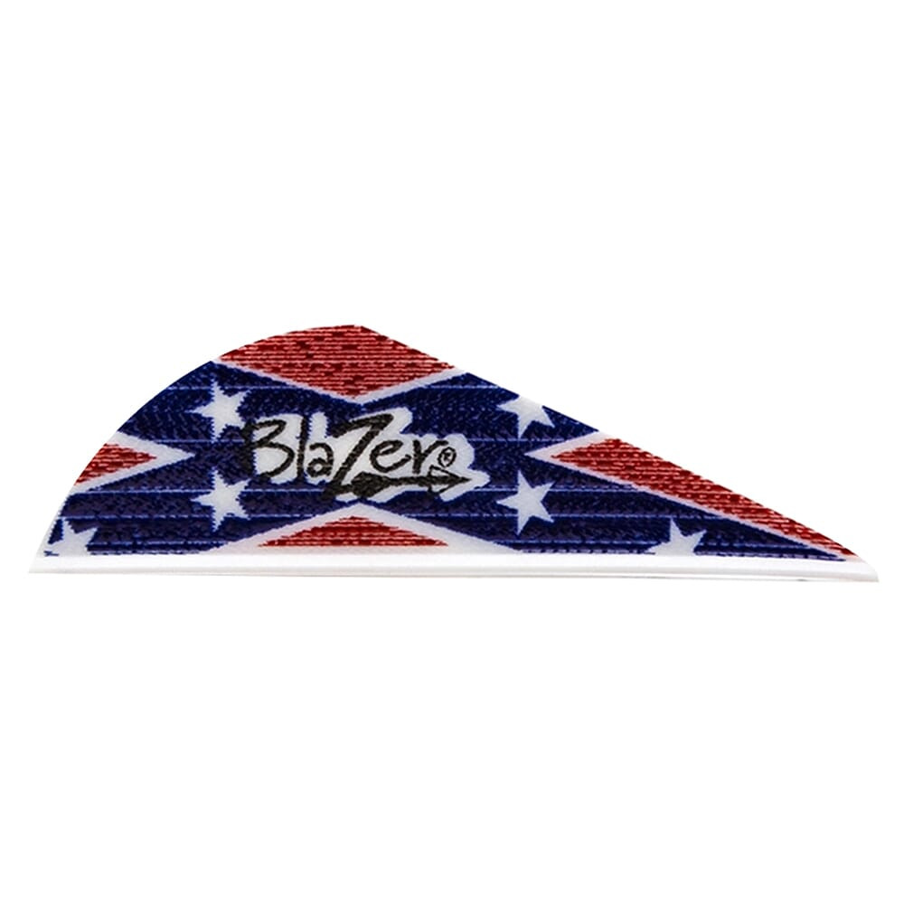 Bohning Archery Bohning Blazer Vane Confederate Flag 1000pk 10833CONF2 - Bohning Archery