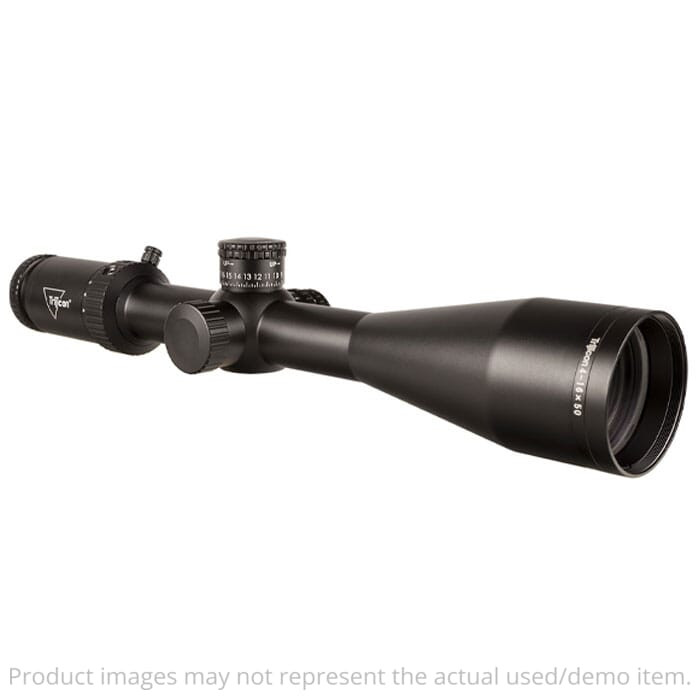 Trijicon Credo HX 4-16x50mm SFP Green MOA Center Dot 30mm Stn Blk Riflescope CRHX1650-C-2900002 - Light Ring Marks UA4197 - USED/MISC