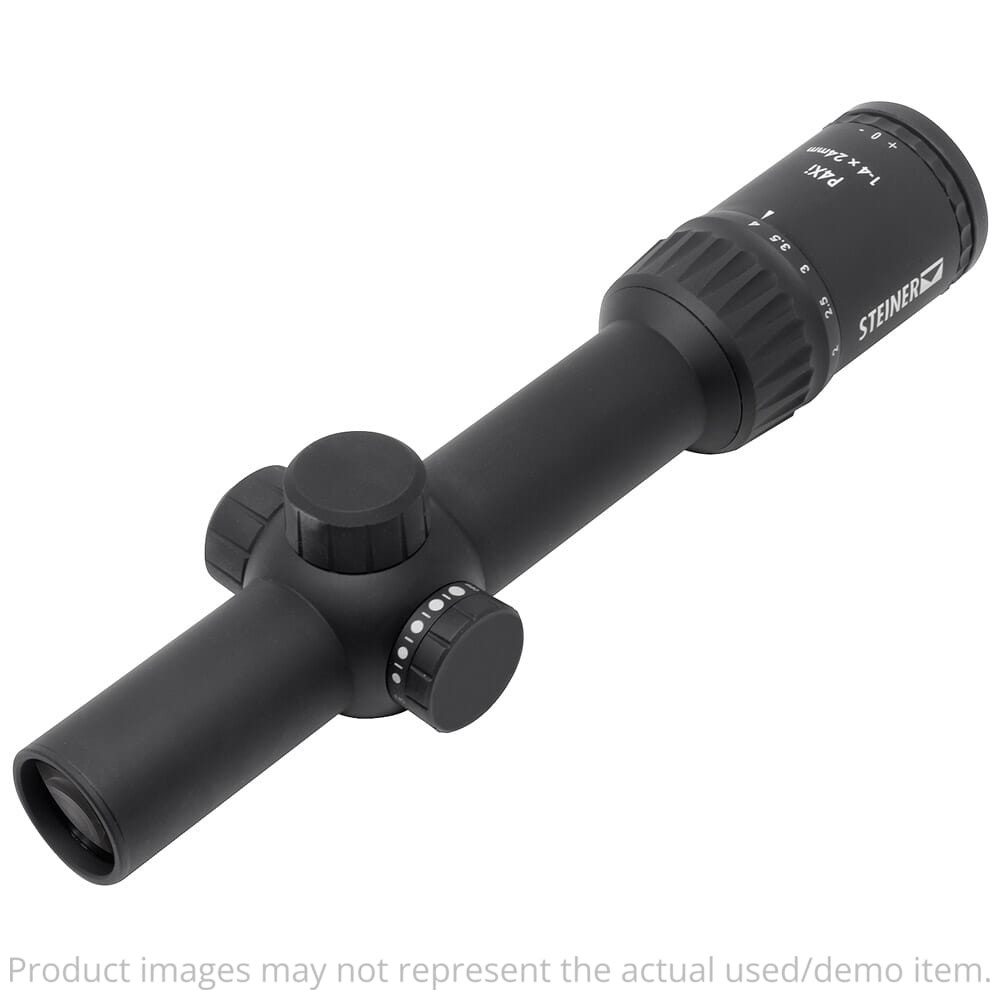 Steiner P4Xi V2 1x-4x24mm G1 Riflescope 5204 Excellent Condition UA5244 - 