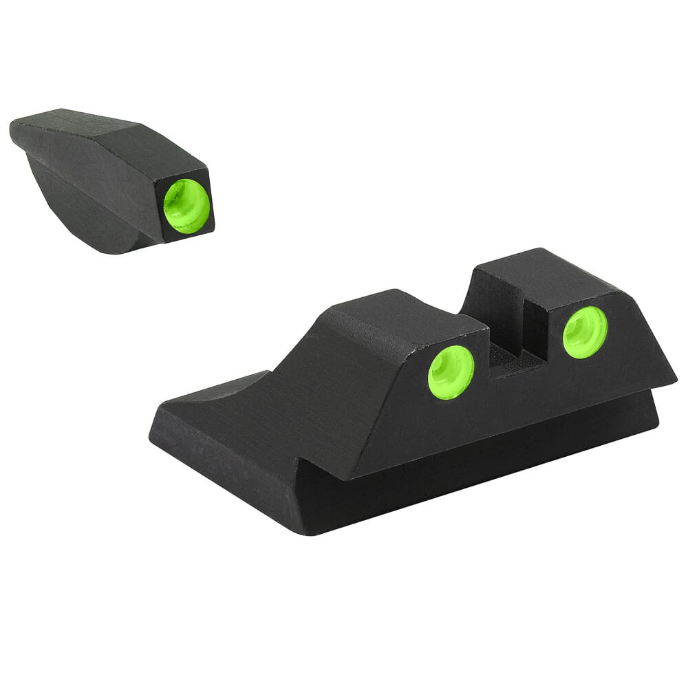 Meprolight USA Meprolight Tru-Dot Ruger P90/91/93/95 Green/Green Fixed Pistol Sight Set 109913101 - Meprolight USA
