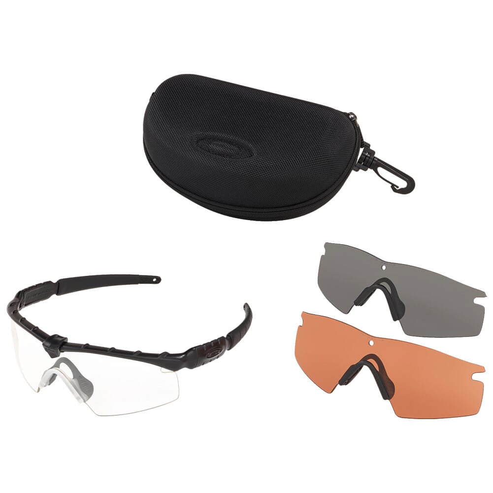 Oakley SI Ballistic M Frame 2.0 Black Strike w/ Clear, Grey, & VR28 Lens Array 11-186 - Oakley