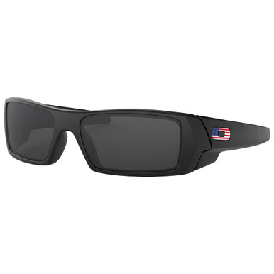 Oakley SI GasCan Matte Black US Flag w/Grey Lenses 11-192 - Oakley
