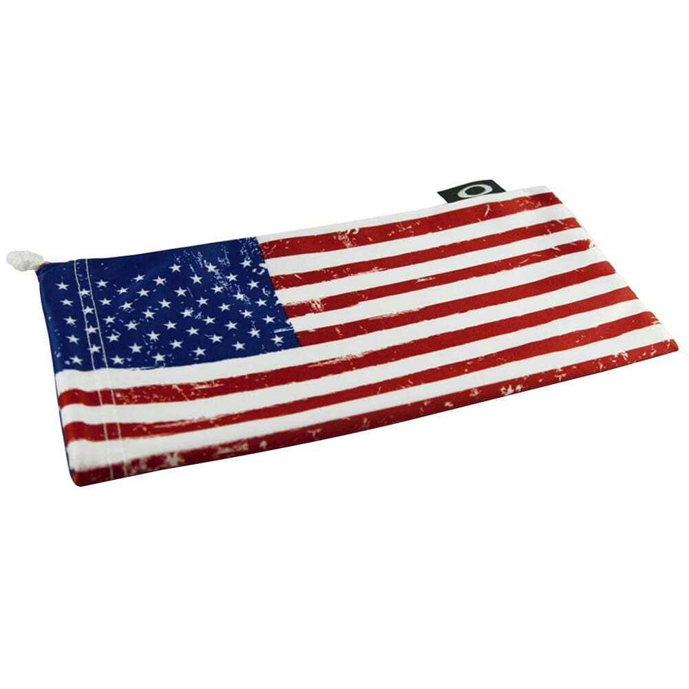 Oakley Standard Issue Microfiber US Flag Microbag 5 Pack 11-477 in Red - Oakley