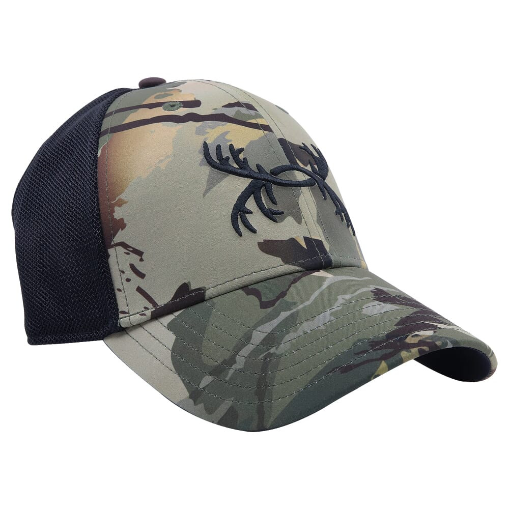 Under Armour Outdoor Antler Trucker Hat Forest All Season Camo/Black OSFM 1372352-994001 - Under Armour
