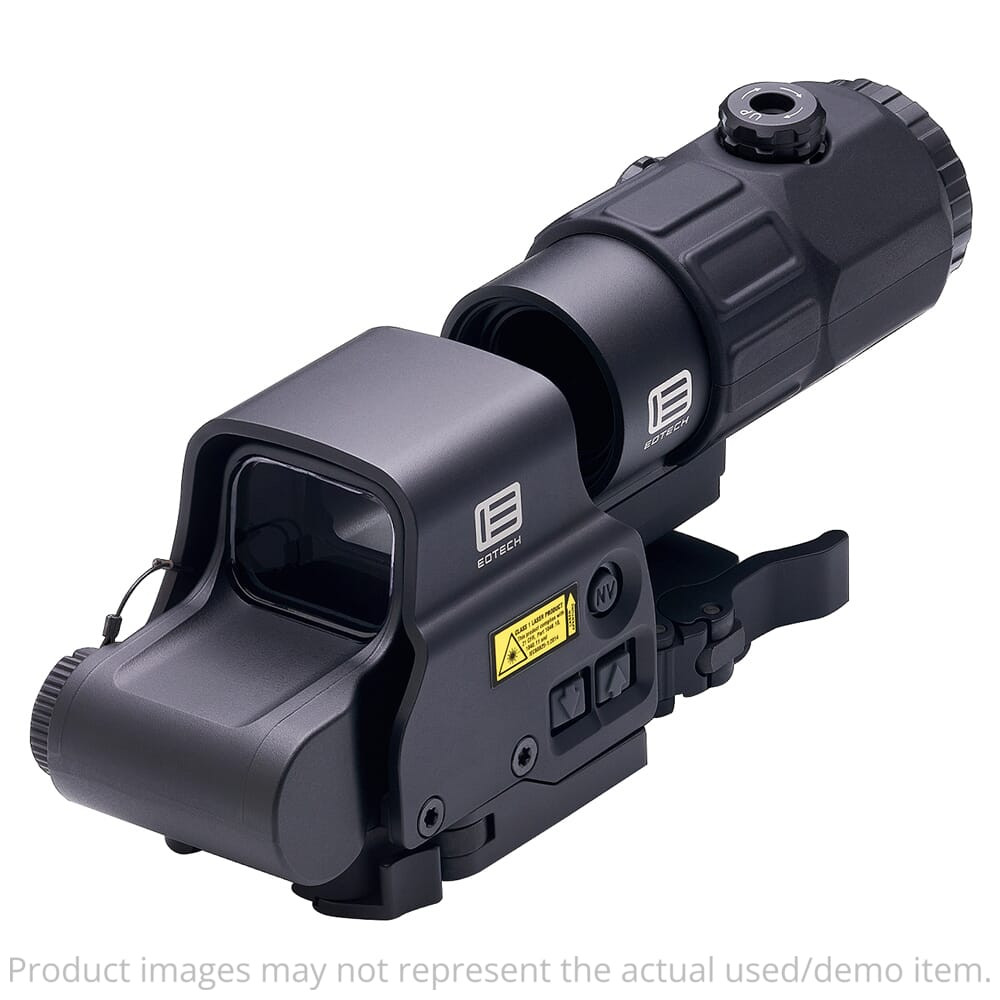 EOTech Holographic Hybrid Sights Complete System w/ EXPS3-4 HW S, G45 Magnifier and STS Mount w/ Quick Detach HHS V - Excellent Condition UA4331 - USED/MISC