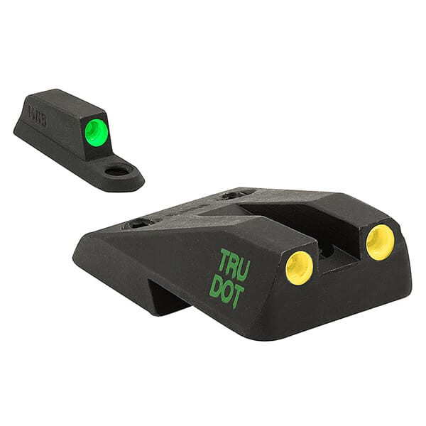Meprolight USA Meprolight Tru-Dot Kriss Sphinx Green/Yellowellow Fixed Pistol Sight Set 112003201 - Meprolight USA