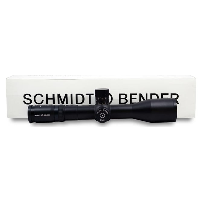 Schmidt Bender PMII 3-12x50 L/P Gen II Mildot MRAD MTC CCW (USMC), Comes with lens caps. Excellent condition w/ very light ring marks - UA435