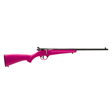 Savage Arms Rascal .22 LR 16.13" 1:16" Bbl Pink BA Single-Shot Rifle 13780