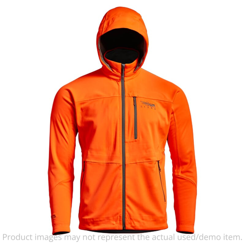 Sitka Gear Jetstream Jacket Blaze Orange Extra Large Tall 600037-BL-XLT UA5334 - USED/MISC