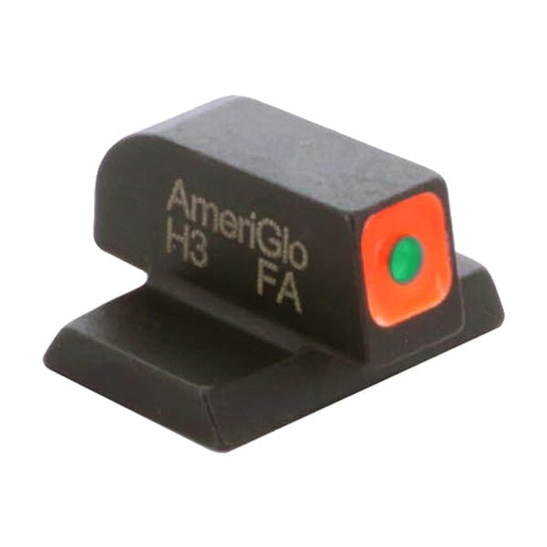Ameriglo Green Tritium Orange Sq Outline .23"H .14"W Front Sight for S&W S&W-212-OR-Q - Ameriglo