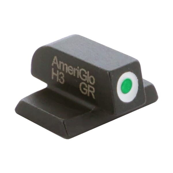 Ameriglo Green Tritium w/White Outline .21"H .14"W Front Sight for S&W S&W-800-210 - Ameriglo