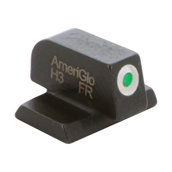 Ameriglo Green Tritium w/White Outline .25"H .14"W Front Sight for S&W S&W-800-250 - Ameriglo