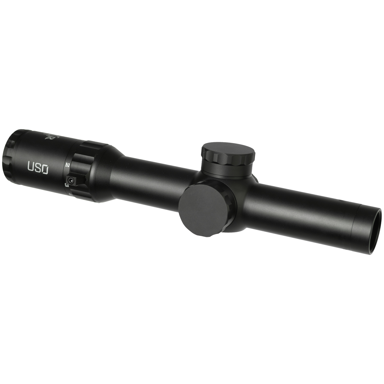 US Optics 1-6x24mm 34mm Tube Digital Red FFP SRM Reticle Elevation and Windage Zeroing Knob with 1/10 MIL Adjustments SXR-1-6-SRM - US Optics