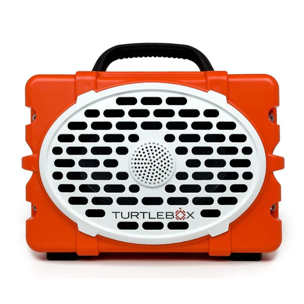 Turtlebox Gen 2 Orange/White Speaker TBG2-OW - Turtlebox