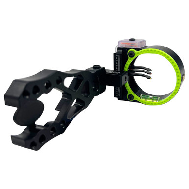 Black Gold Flash Point Rush 2" Guard 3-Pin .019 Black LH Bow Sight FPRUX3-L