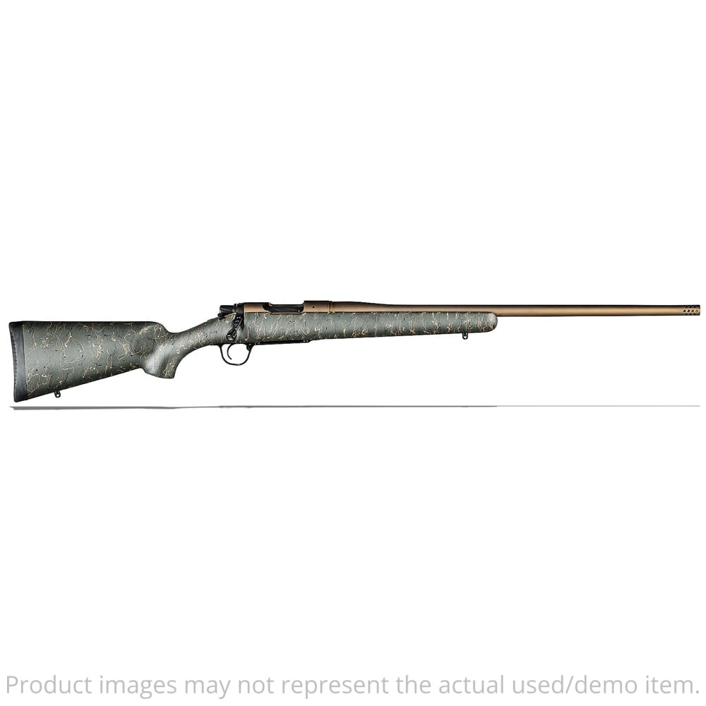 Christensen Arms Mesa Burnt Bronze 6.5 Creedmoor 22" Green Stock 801-01013-00 - Display Model UA4676 - USED/MISC