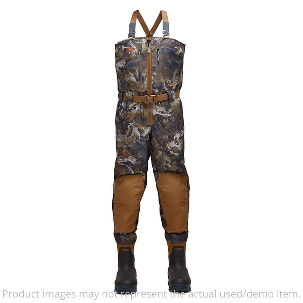 Sitka Gear Delta Zip Wader Optifade Timber Extra Large 10 Boot 50260-TM-XL-10 - Excellent Condition UA4678, XL 10 Boot - USED/MISC