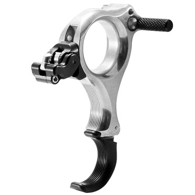 T.R.U. Ball Archery FulKrum Flex 3 or 4 Finger (Ergo Adj Finger Pieces) QuickSilver Small Release TFLF-QS-S - T.R.U. Ball Archery