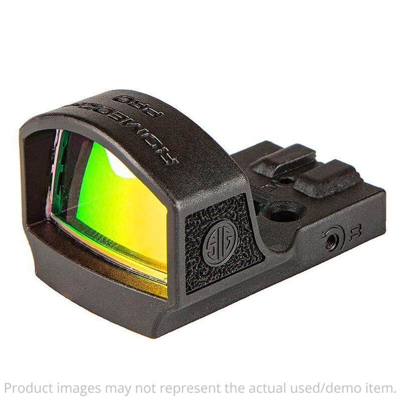 Sig Sauer ROMEOZERO-Pro 1x30mm 3 MOA Red Dot Mini Reflex Sight SOR01130 Damaged Packaging UA4808 - USED/MISC